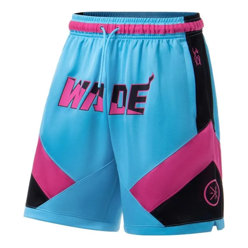 Li-Ning Way Of Wade Graphic Basketball Shorts 'South Beach' AAPT051-8 sold by KicksCrew