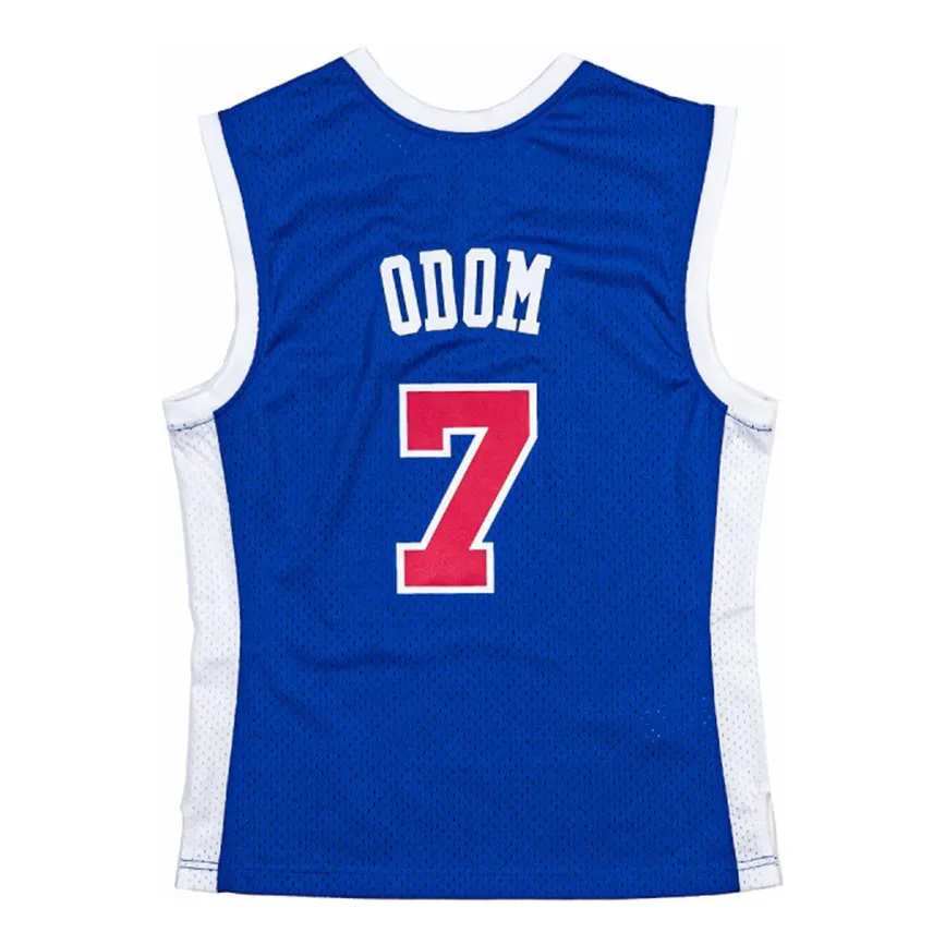 Mitchell & Ness x NBA Los Angeles Clippers 2002-03 Swingman Jersey 'Lamar Odom 7' SMJYGS20037-LACROYA02LOM sold by KicksCrew product image thumbnail 2