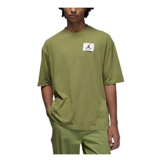 Air Jordan Flight Essentials Oversized T-shirt 'Green' DZ0604-340 sold by KicksCrew