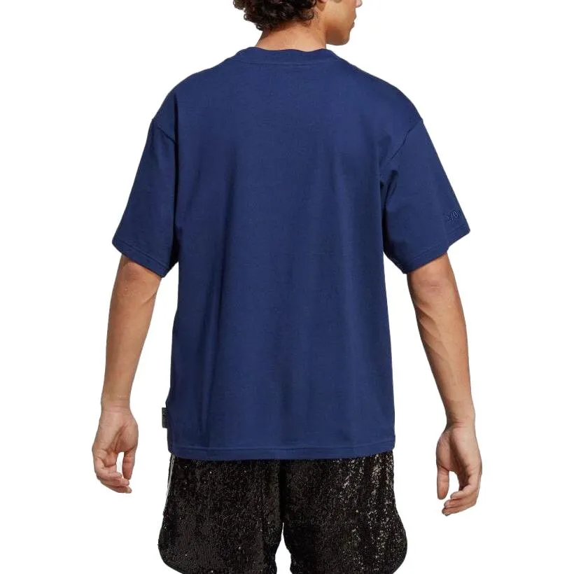 adidas Blue Version Club T-Shirt 'Blue White' IA2459 sold by KicksCrew product image thumbnail 3