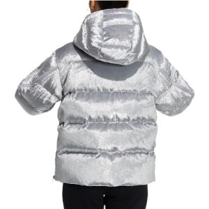 (WMNS) Adidas Originals Down Jacket 'Silver' H37077 sold by KicksCrew