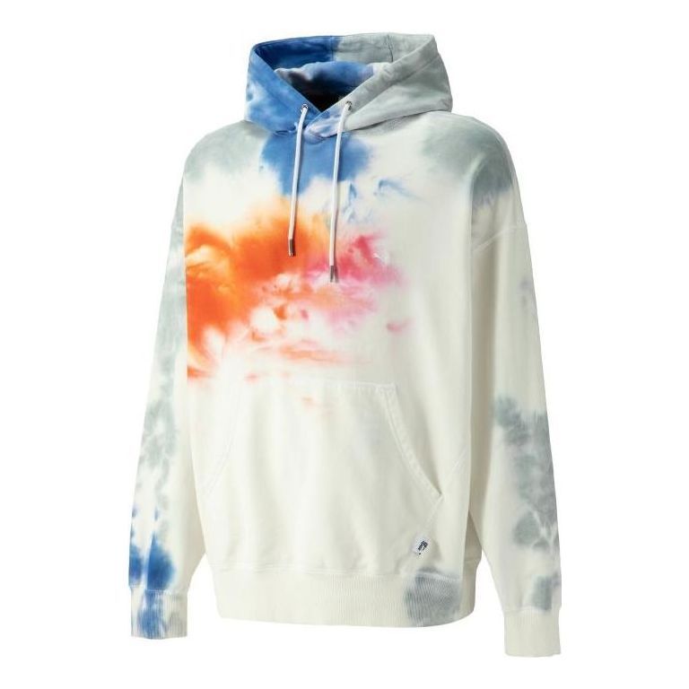 Puma MMQ Tie Dye Hoodie 'White' 539575-02 sold by KicksCrew