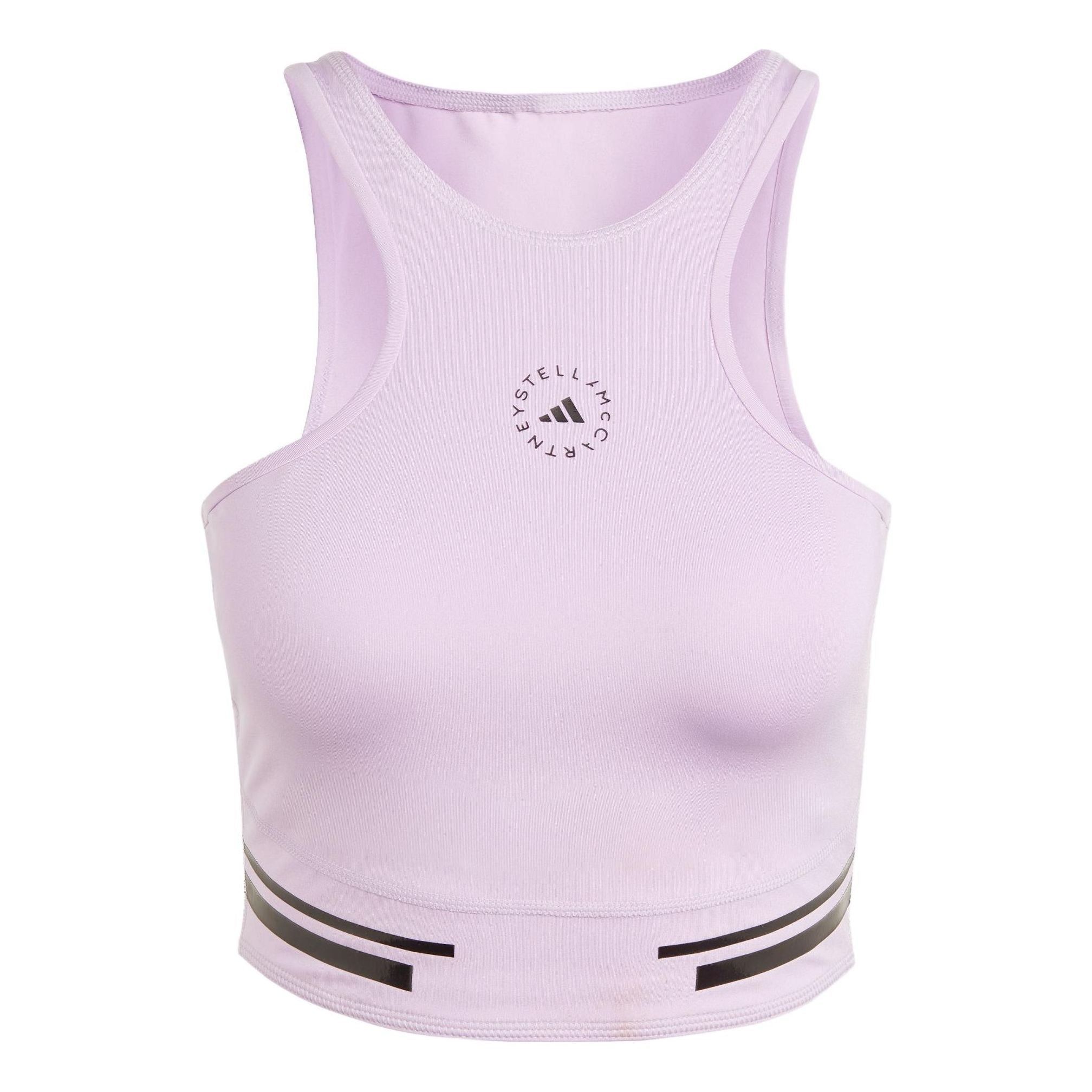 (WMNS) adidas By Stella McCartney TruePace Running Crop Top 'Pink' IP9142 sold by KicksCrew