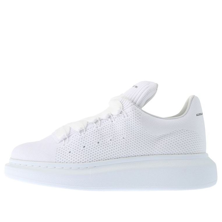 (WMNS) Alexander McQueen Oversized Mesh Sneaker 'Pure White' 533699W4I909000 sold by KicksCrew