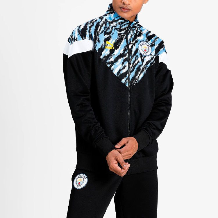 Puma Manchester City FC Iconic MCS Boys' Track Jacket 'Blue' 758709-05 sold by KicksCrew product image thumbnail 4