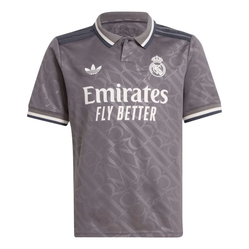 (GS) adidas Real Madrid 24/25 Third Jersey 'Grey' IT3438 sold by KicksCrew