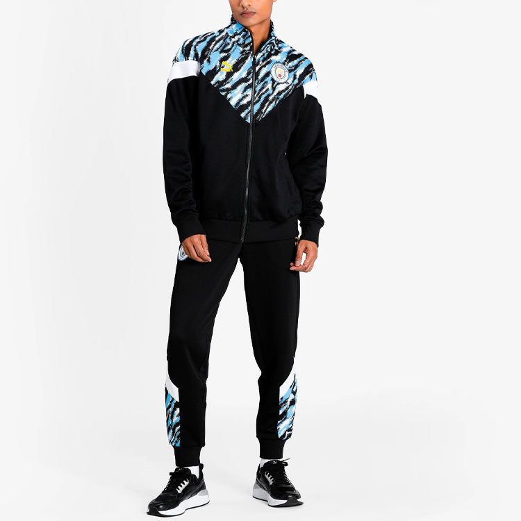 Puma Manchester City FC Iconic MCS Boys' Track Jacket 'Blue' 758709-05 sold by KicksCrew product image thumbnail 3