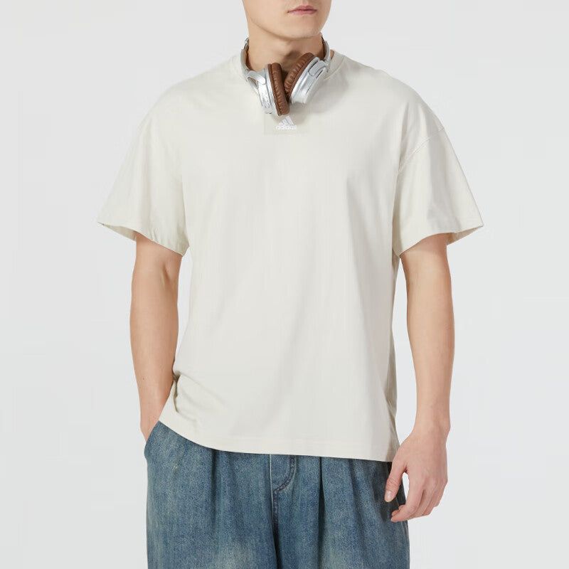 adidas Essentials Feelvivid T-Shirt 'Aluminium' HK2856 sold by KicksCrew product image thumbnail 3