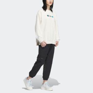 (WMNS) Adidas Originals VDRY Crew Sweatshirts 'White' IK8662 sold by KicksCrew