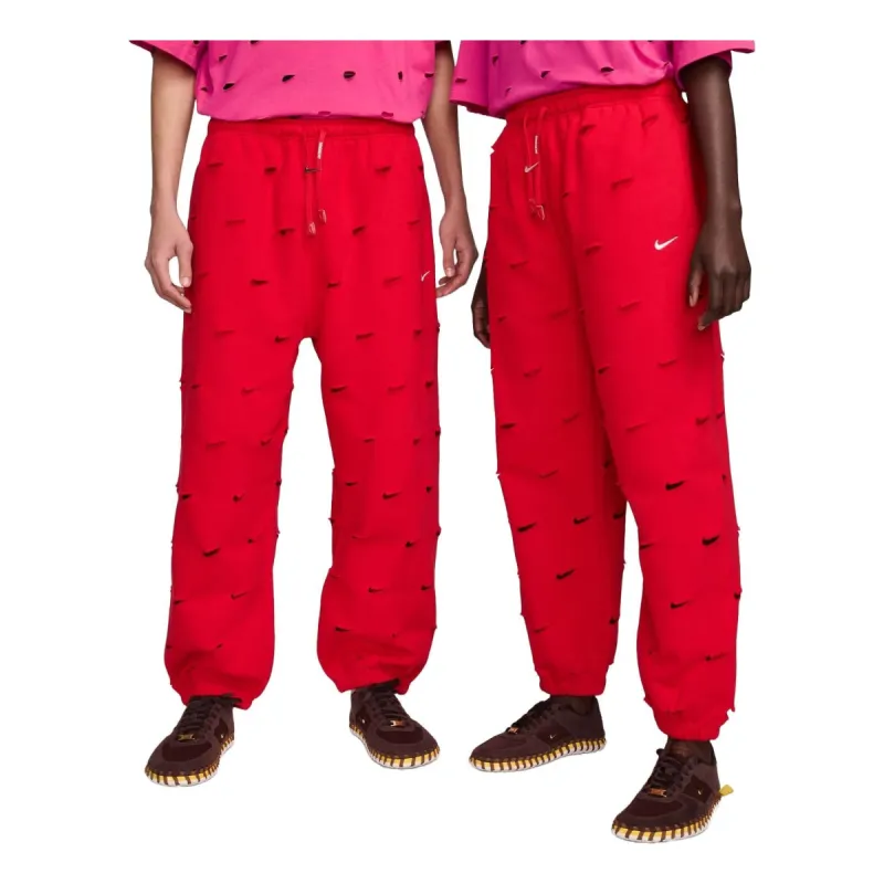 Nike x Jacquemus Swoosh Pants Asia Sizing 'University Red' FJ3269-657 sold by KicksCrew