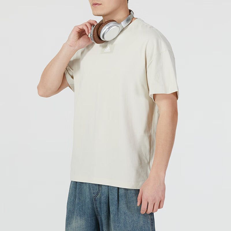 adidas Essentials Feelvivid T-Shirt 'Aluminium' HK2856 sold by KicksCrew product image thumbnail 4