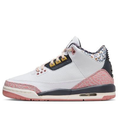 (GS) Air Jordan 3 Retro 'Vintage Floral' 441140-100 sold by KicksCrew