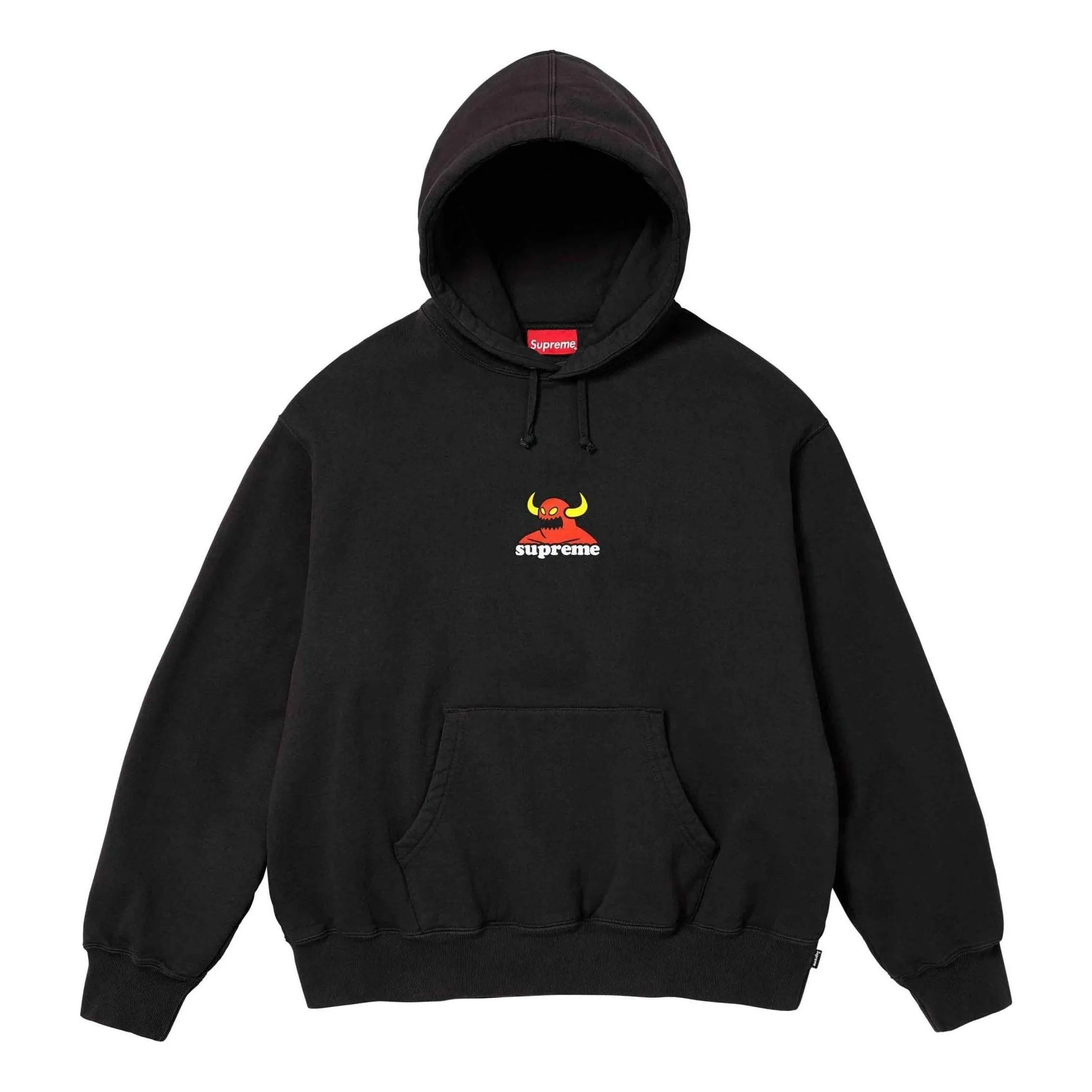 Supreme x Toy Machine Hooded Sweatshirt 'Black Red' SUP-SS24-068 sold by KicksCrew