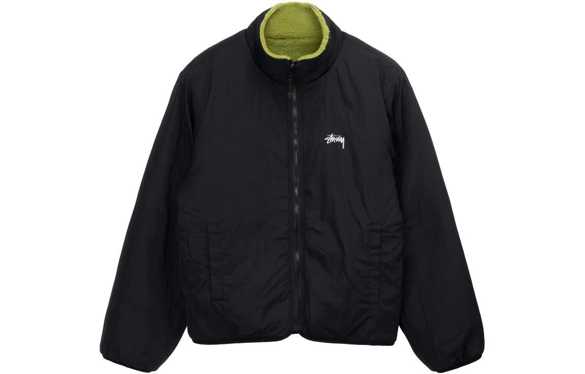 Stussy Reversible Sherpa Jacket 'Green Black' 118520 sold by KicksCrew product image thumbnail 3