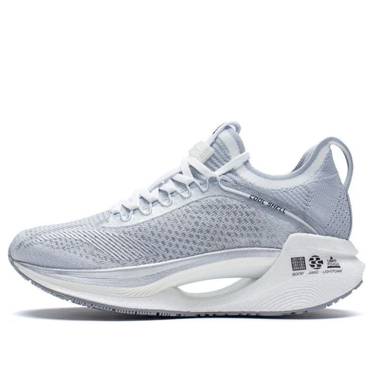 (WMNS) Li-Ning Jue Ying Essential 'Silver White' ARRS004-8 sold by KicksCrew