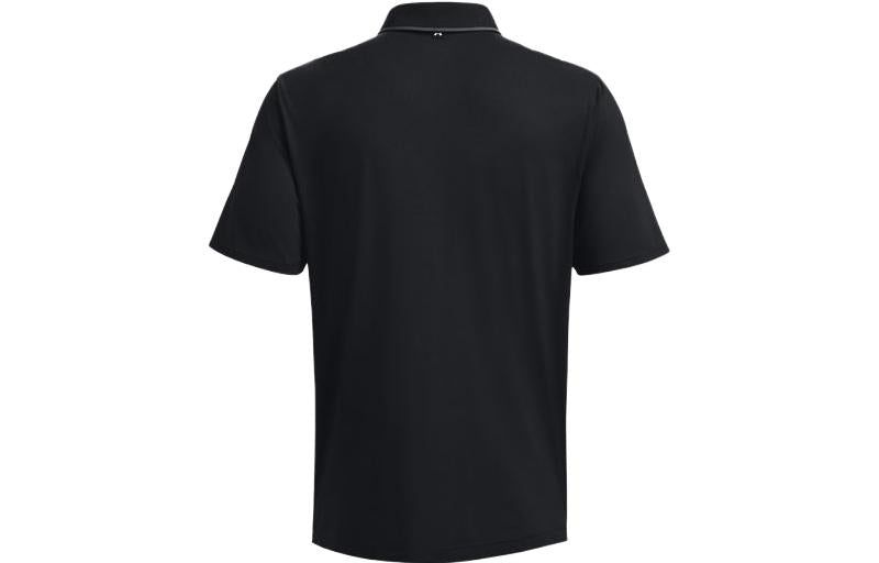 Under Armour Iso Chill Logo Polo Shirt 'Black' 1377364-001 sold by KicksCrew product image thumbnail 2