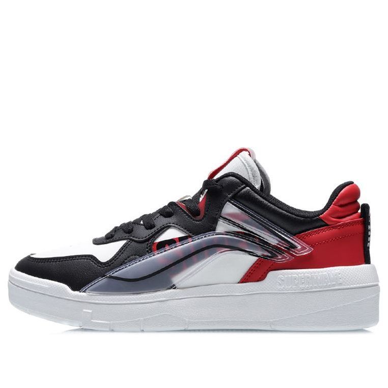 Li-Ning Superwave Low 'Black White Red' AECR003-2 sold by KicksCrew