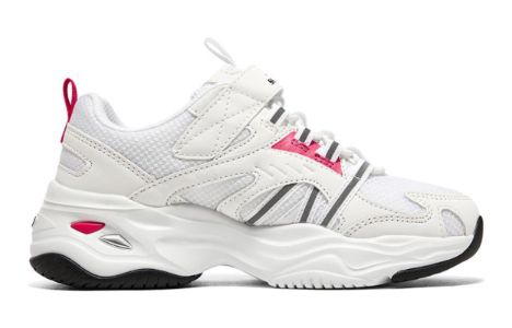 (GS) Skechers D'lites 4.0 'White Red Black' 302586L-WBK sold by KicksCrew
