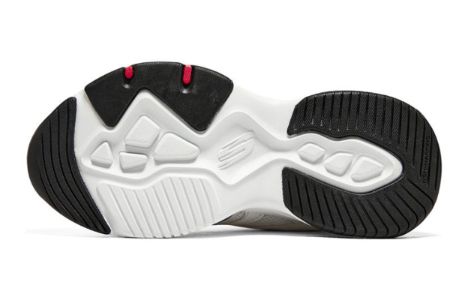 (GS) Skechers D'lites 4.0 'White Red Black' 302586L-WBK sold by KicksCrew