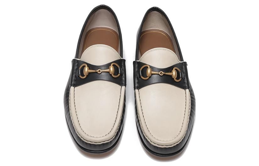 Gucci 1953 Horsebit Loafers 'Black Off White' 307929-AABHN-1254 sold by KicksCrew product image thumbnail 4