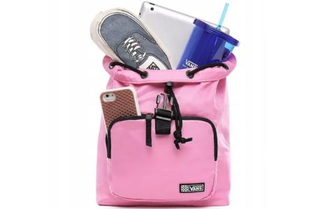 Vans Plecak Mini Geo Backpack 'Pink Black' VN0A4DRPV5D sold by KicksCrew