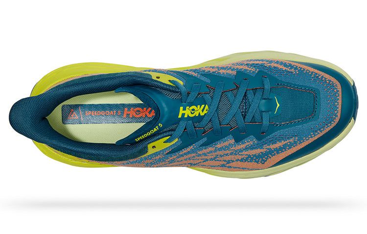Hoka One One Speedgoat 5 2E Wide 'Blue Coral' 1123159-BCEP sold by KicksCrew product image thumbnail 5