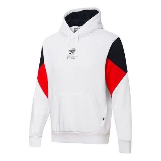 Puma Hummer Rebel Hoodie 'White Black Red' 586897-02 sold by KicksCrew