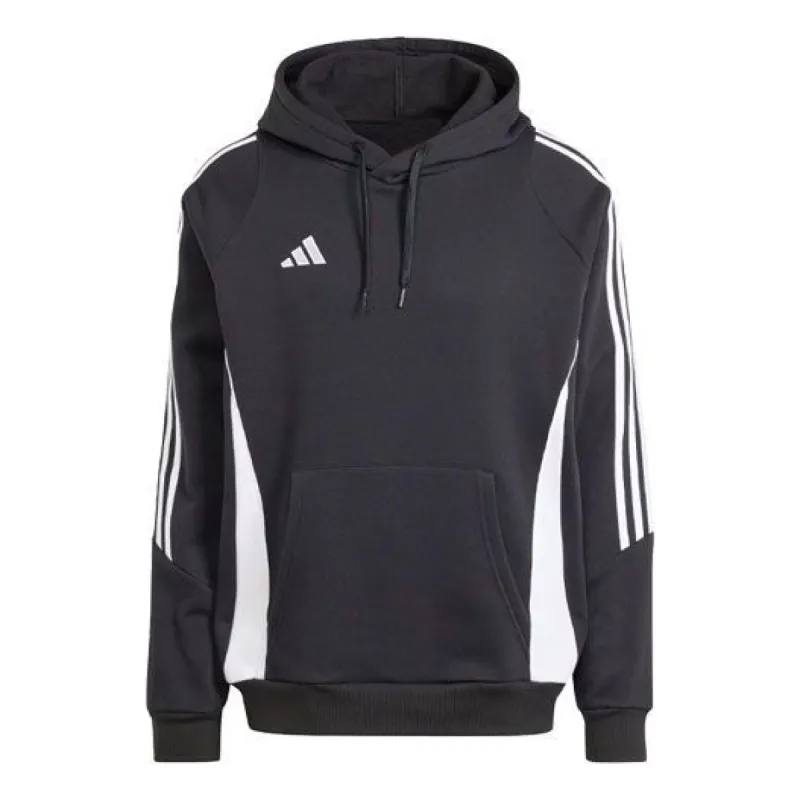 adidas Tiro 24 Sweat Soccer Hoodie 'Black White' IJ7673 sold by KicksCrew