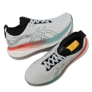 Asics GEL-Nimbus 25 Shoes 'Grey White Black' 1011B547023 sold by KicksCrew