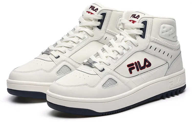 FILA Retro High‑Top Basketball Shoes 'White' F12M141211FSW sold by KicksCrew product image thumbnail 3