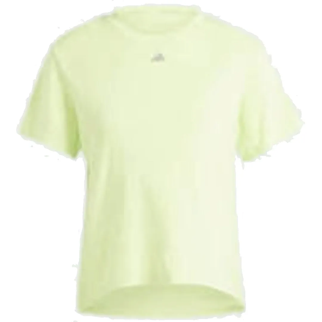 (WMNS) adidas HIIT HEAT.RDY Sweat-Conceal Training T-Shirt 'Green' IM2636 sold by KicksCrew