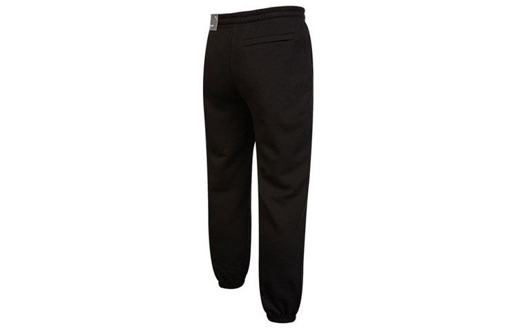 Puma Classics Small Logo Sweatpants 'Black' 537850-01 sold by KicksCrew product image thumbnail 2