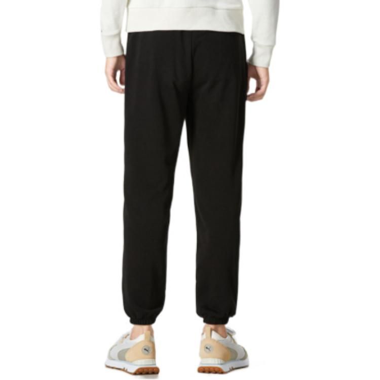 Puma Classics Small Logo Sweatpants 'Black' 537850-01 sold by KicksCrew product image thumbnail 4