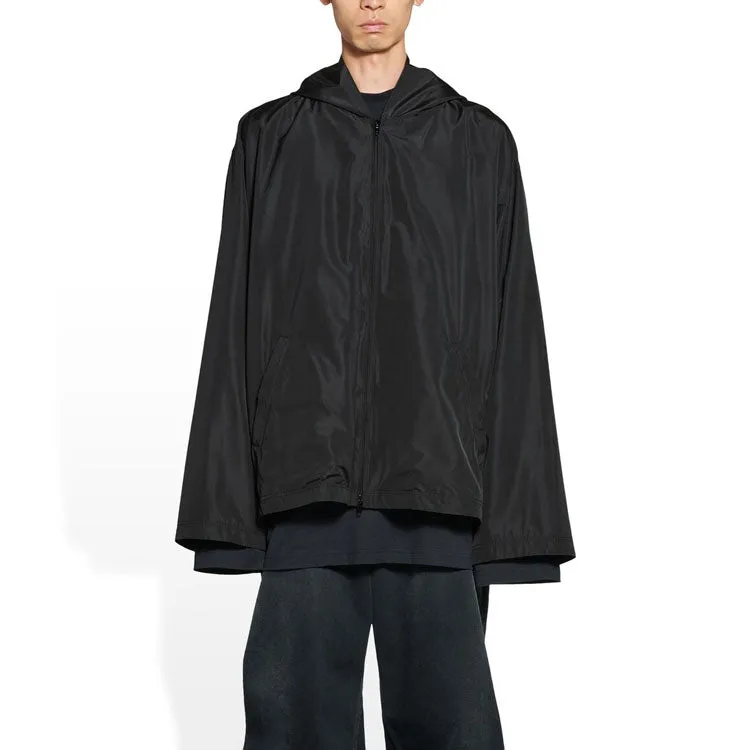 Balenciaga Hooded Windbreaker Jacket 'Black' 725275TYD361000 sold by KicksCrew product image thumbnail 3