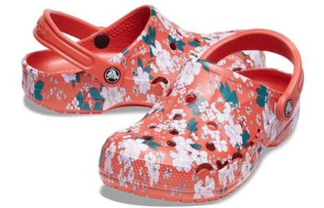 Crocs Baya Seasonal Printed Clogs 'Spicy Orange White' 206230-82Z sold by KicksCrew