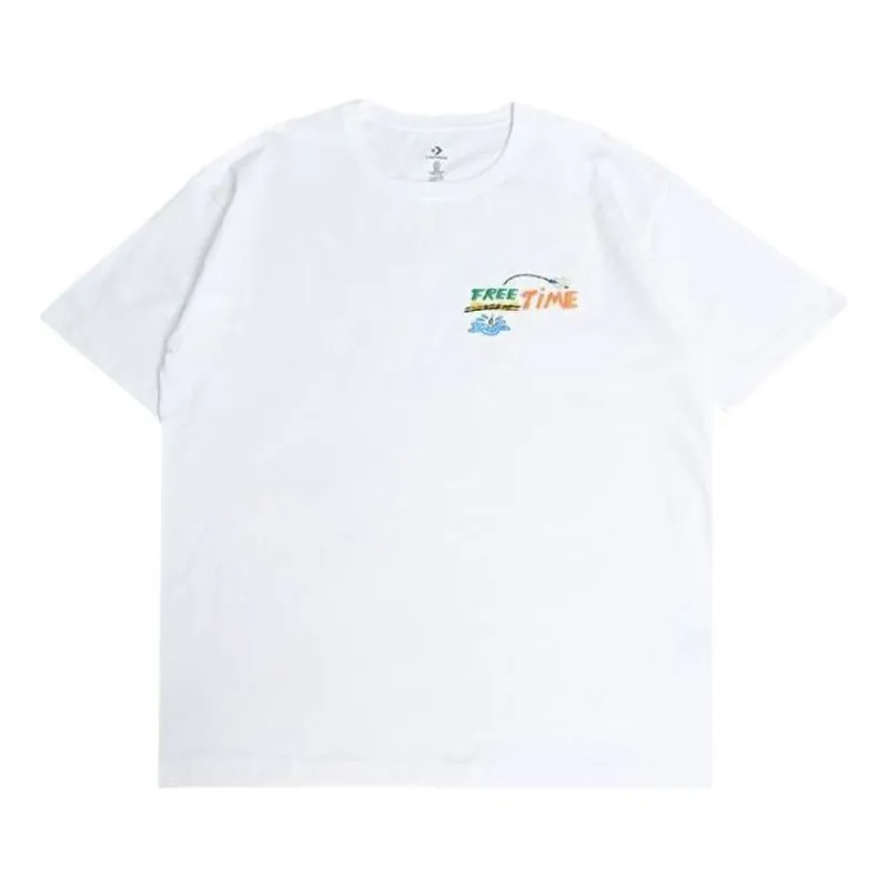 Converse Summer Fishing T-Shirt 'White' 10027222-A01 sold by KicksCrew