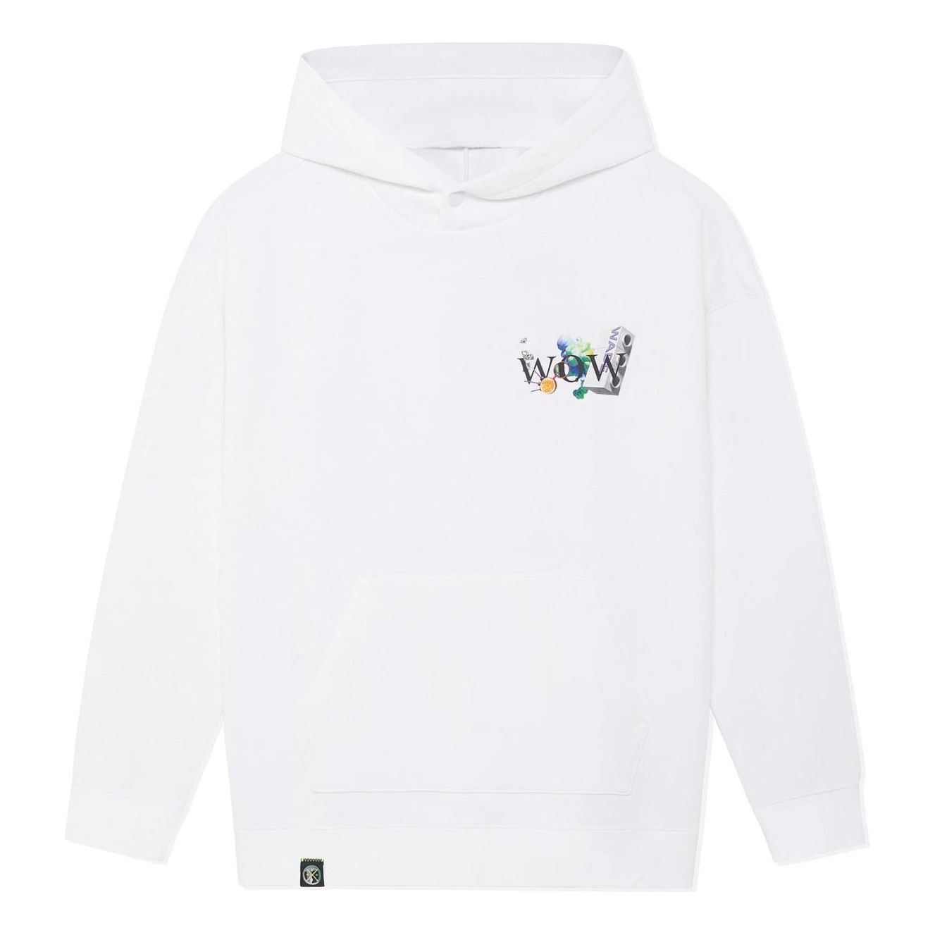 Li-Ning Way Of Wade Art Graphic Hoodie 'White' AWDSE73-2 sold by KicksCrew