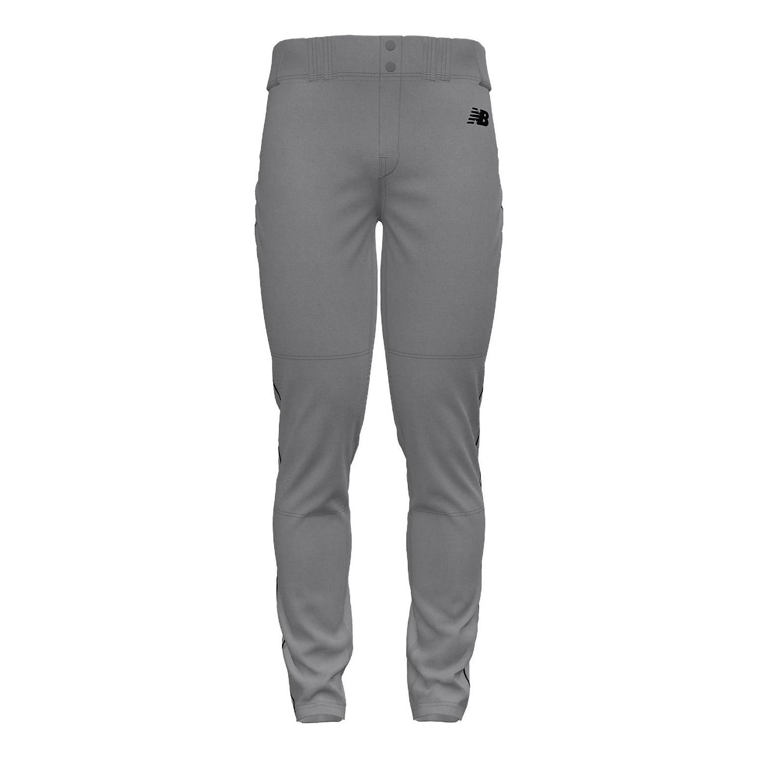 New Balance Adversary 2.0 Tapered Piped Pant 'Grey Black' BMP316-GBK sold by KicksCrew