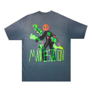 Travis Scott Astroworld Manifestation Tee 'Grey' TC-314 sold by KicksCrew