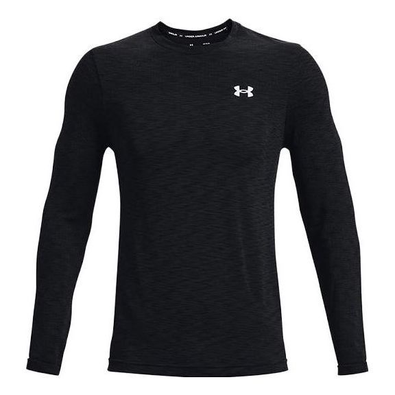 Under Armour Seamless Long Sleeve Tee 'Black' 1359873-001 sold by KicksCrew