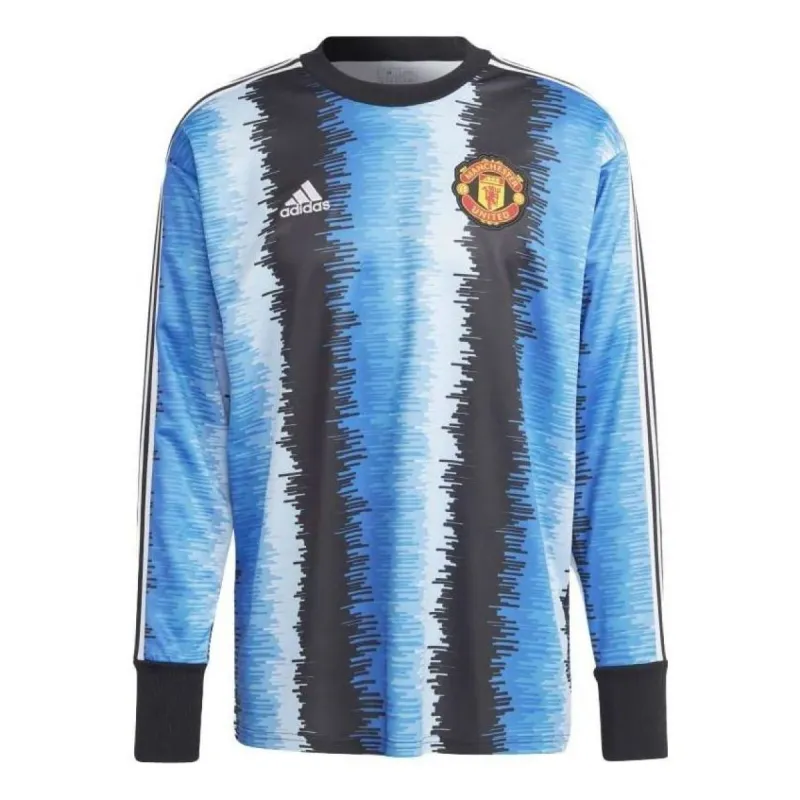 adidas Manchester United Icon Goalkeeper Jersey 'Black Real Blue' HT1994 sold by KicksCrew