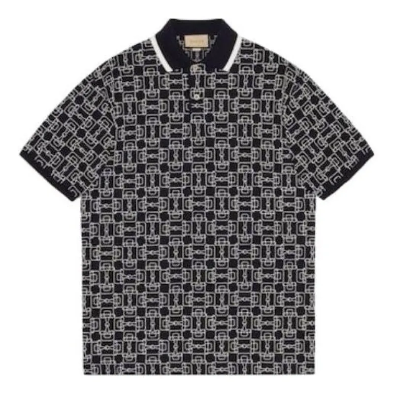 Gucci Horsebit Cotton Piquet Polo Shirt 'Dark Blue' 779950-XJGE7-4560 sold by KicksCrew