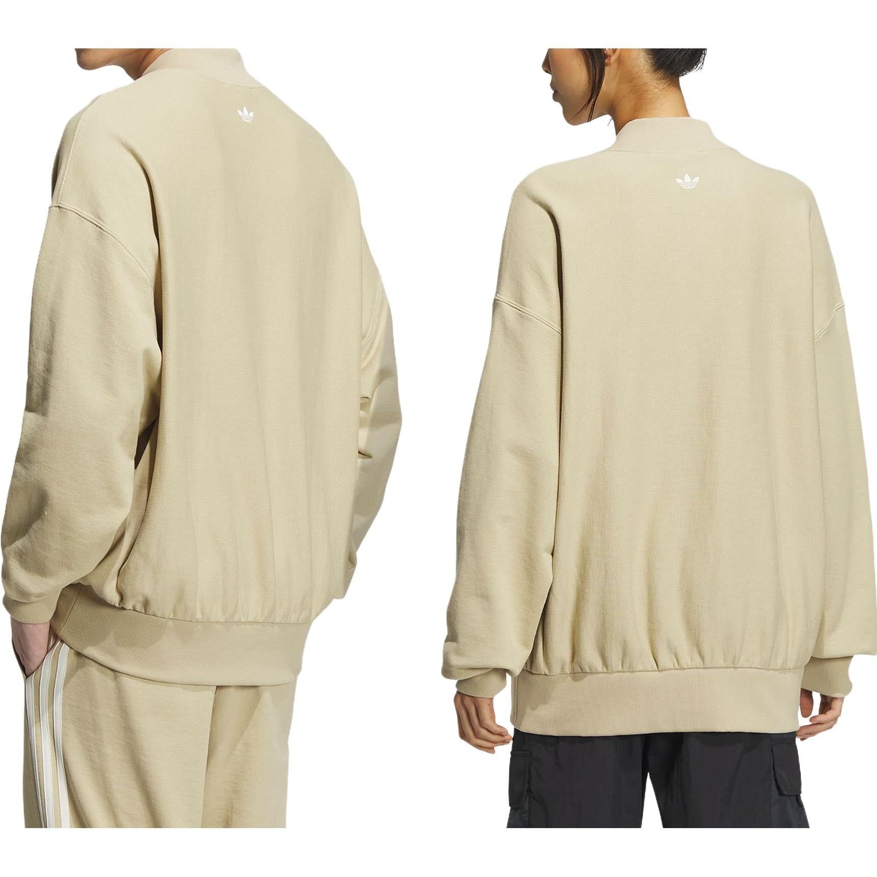 adidas Originals x Notitle Crew Sweatshir 'Tan' IN1096 sold by KicksCrew product image thumbnail 4