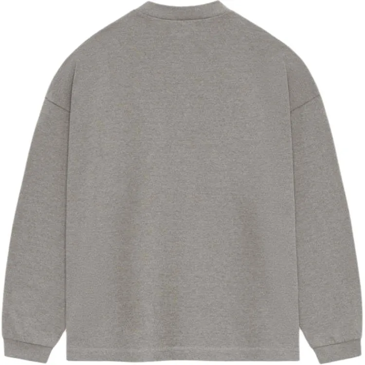 Fear of God Essentials Long-Sleeve T-shirt 'Heather Grey' 125SU244201F sold by KicksCrew product image thumbnail 2