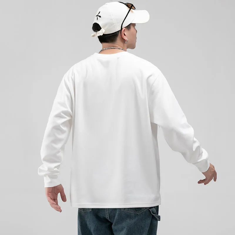 Mizuno Logo Graphic Long Sleeve T-shirt 'White' A2CA2A08 sold by KicksCrew product image thumbnail 3