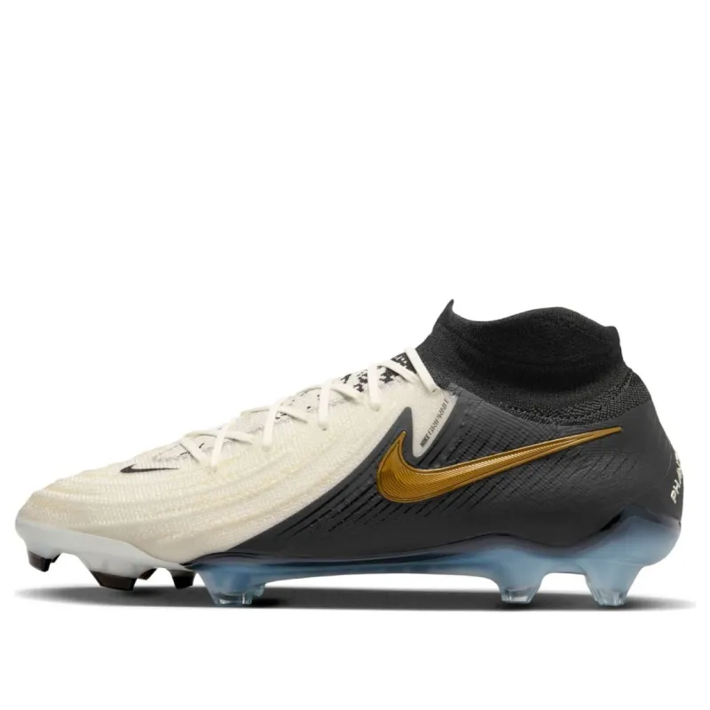 Nike Phantom Luna 2 Elite FG 'White Metallic Gold Black' FJ2572-100 sold by KicksCrew