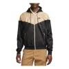 Nike Sportswear Windrunner Hooded Jacket 'Black Tan' DA0001-015 sold by KicksCrew