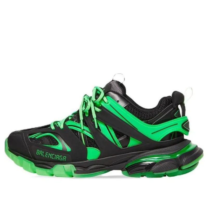 Balenciaga Track 1.0 'Green Black' 542023W3RL11035 sold by KicksCrew