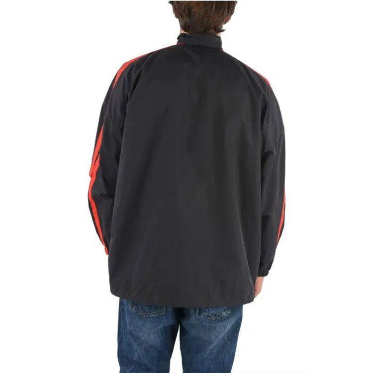 Balenciaga Double Sleeve Zip-Up Jacket 'Black' 602278TG0114100 sold by KicksCrew product image thumbnail 2