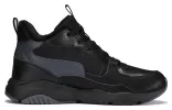 Li-Ning Lifestyle High Top Shoes 'Black Velour' AGLS209-3 sold by KicksCrew